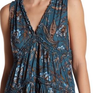 Free People ‘purple haze’ floral tunic